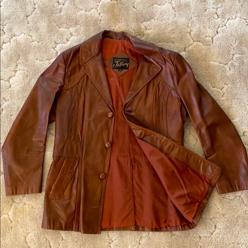 Leather by Jeffery jacket
